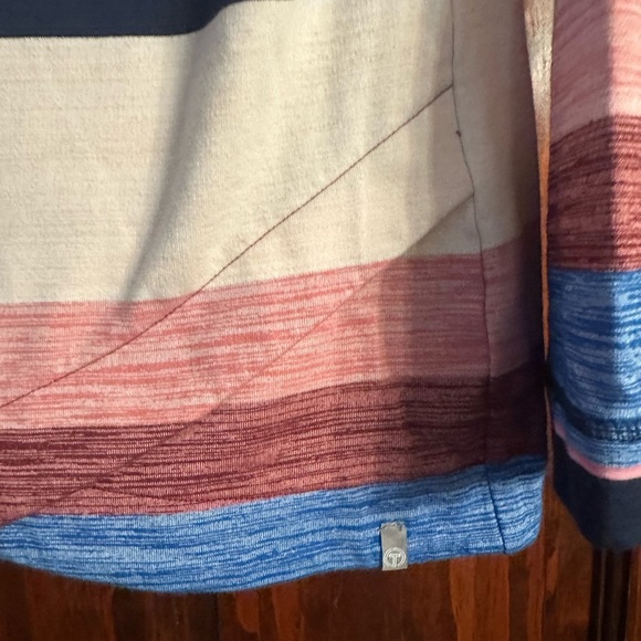 Talbots Multicolor Striped Top. T by Talbots - Picture 2 of 5